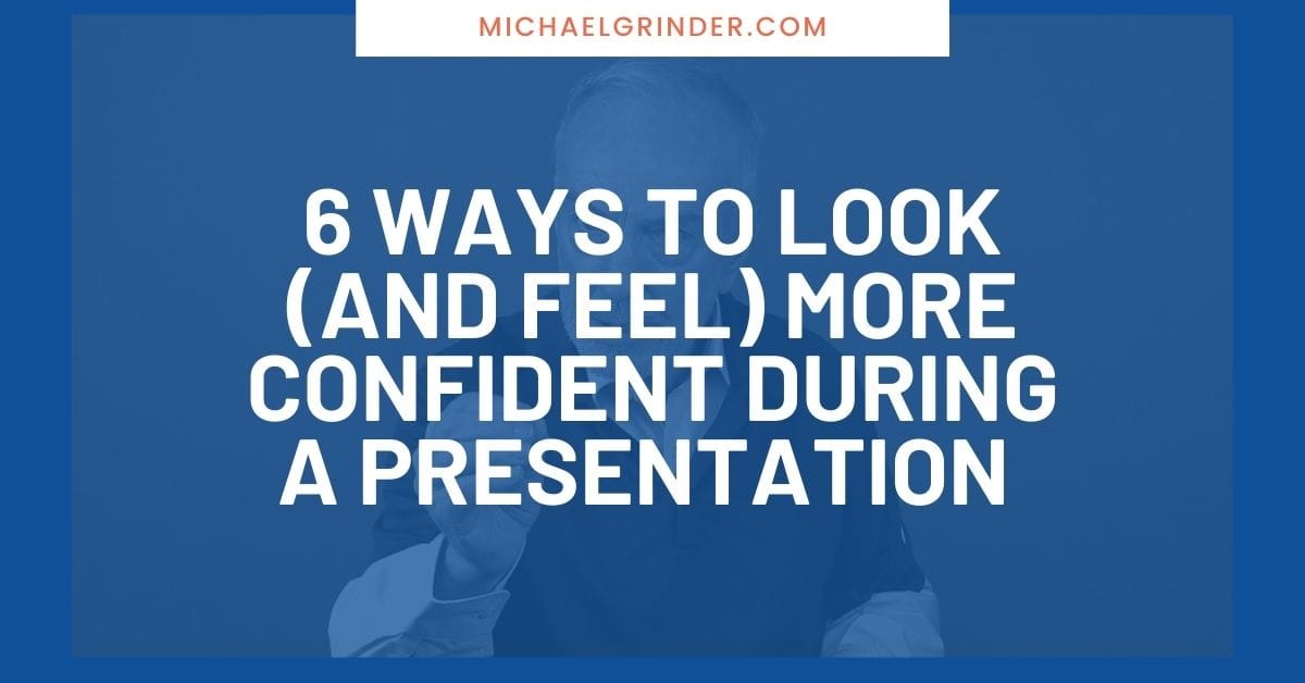 how to do a presentation with confidence